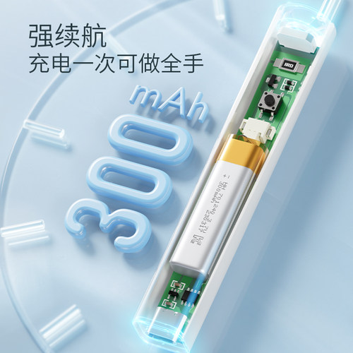 8秒速干|一字灯美甲灯烤灯指甲油胶小型迷你专用手持灯光疗灯甲片 - 图2