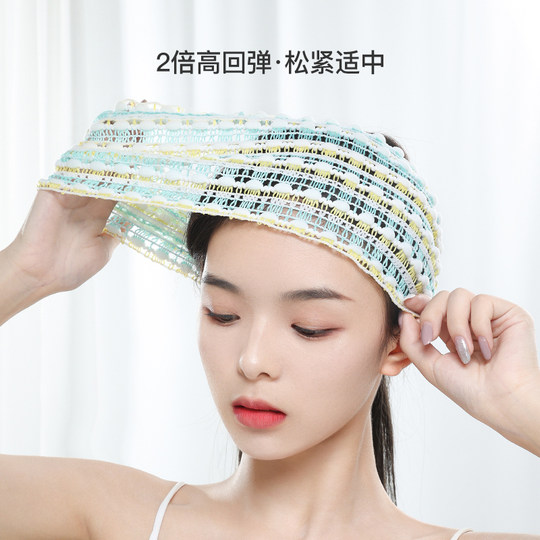 Facial cleansing and hair binding tool