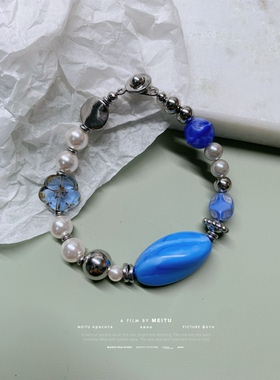 一勺盐.原创设计小众ins风高级感轻奢不褪色手链