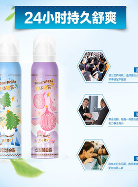 正品止汗香薰香水喷雾男女持久