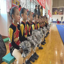 Cheerleader bodybuilding drills suit the new square dance costumes children cheerleading costumes