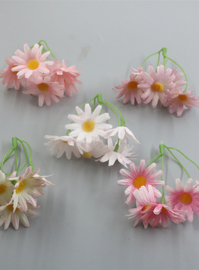 小雏菊花朵手工diy汉服簪花材料