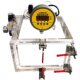 Transparent acrylic vacuum box plexiglass gas positive pressurization box electromagnetic valve automatic control sealing box