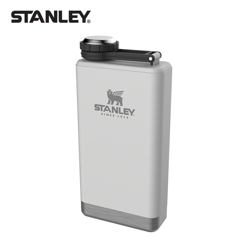 STANLEY新款史丹利 隨身行動式不鏽鋼密封登山旅行小酒壺送漏斗