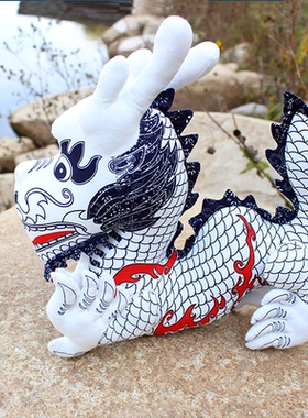 吉祥物特色手工布艺本命年中国龙