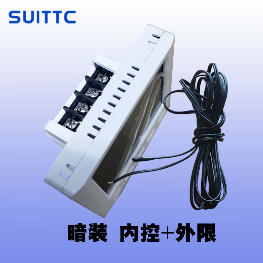 SUITTC鑫源WK8718(19)周编程电地热地暖温控器4000W20A大功率 - 图2