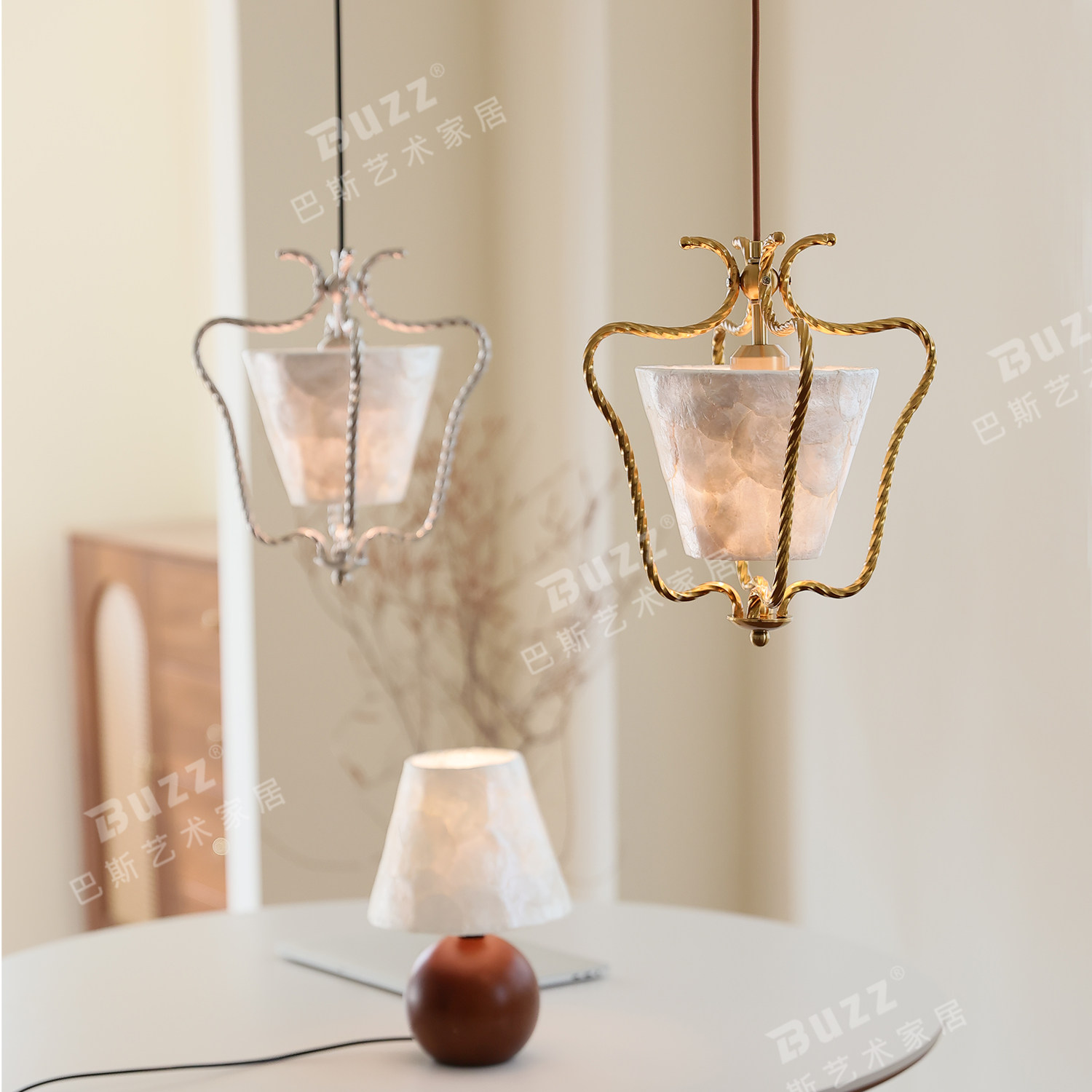 复古中世纪鸟笼床头吊灯中古风餐厅吧台灯老钱风高级感玄关吊线灯,淘宝优惠券,粉丝福利购,淘宝优惠卷