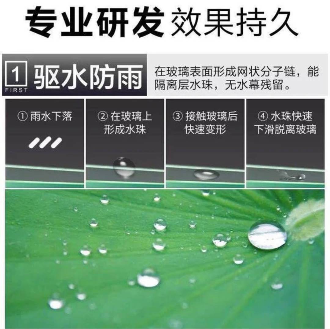 路洁狮玻璃防雾剂前挡玻璃镀膜驱水除油神器后视镜防雨除雾喷雾 - 图0