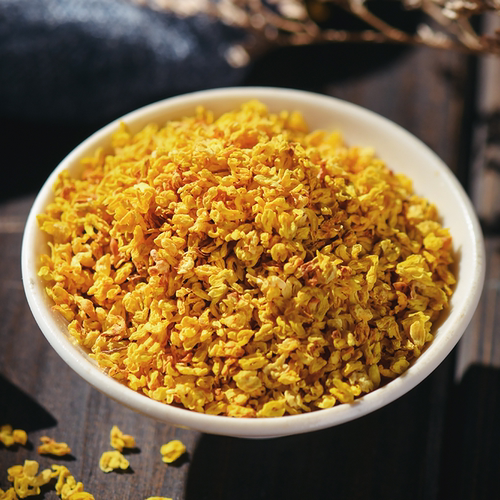 非常干净金桂花干花蜜酱糕原料桂林特产级非花草茶叶500g散装5·A - 图1
