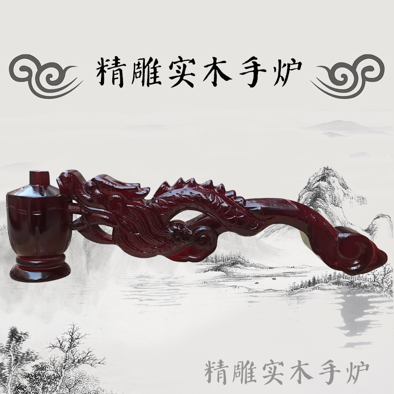 禅修法器佛具僧服僧衣佛堂绣品香炉法会佛事手拿精雕实木手炉,淘宝优惠券,粉丝福利购,淘宝优惠卷