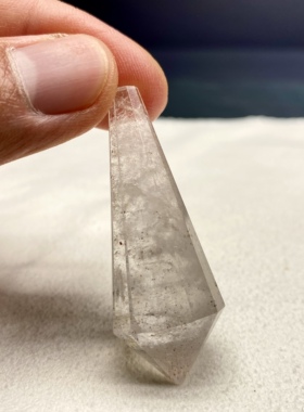 天然水晶灵摆 金草莓晶灵摆吊坠 水晶挂件 毛衣链项链 一物一图