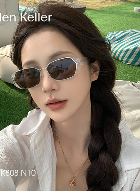 海伦凯勒新款轻质墨镜女