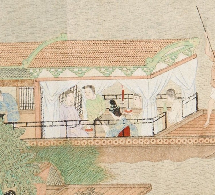 浔阳送别图明仇英绘 2 611MB JPG+TIF格式 - 图1