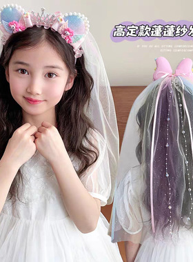新款小马宝莉儿童发箍甜美可爱卡通可爱猫耳高颅顶头箍小女孩发饰