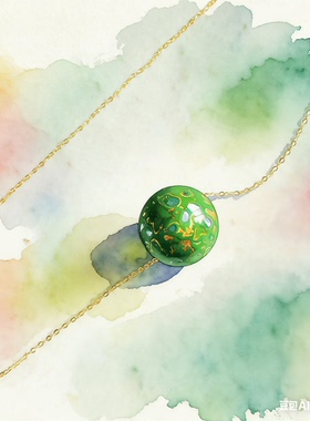 非遗大漆项链S925锁骨链15mm原创大漆珠吊坠新中式项链民族风配饰