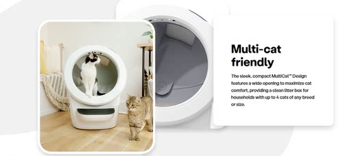 美国代购Litter Robot 4 by Whisker 自动清洁电动猫砂屋 - 图3