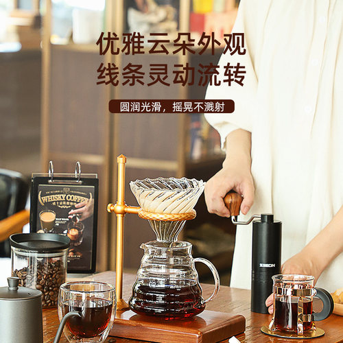 seecin手冲咖啡套装专业手磨咖啡机器具全套咖啡装备咖啡壶手冲壶 - 图2