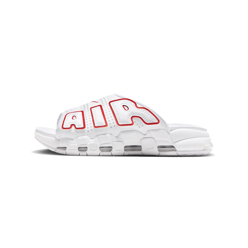 耐克Nike Air More Uptempo Slide大Air黑白运动拖鞋FD9885-100-图3