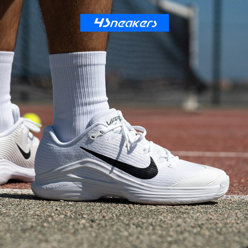 Nike Vapor 12 男款 低帮休闲专业透气运动实战网球鞋FV5552-101 - 图0