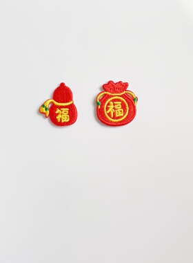 新年小胸针中性刺绣胸花小众