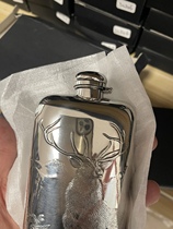 New listed male deer comeback models 90 degrees Rotation lid 6 ounces 3 Two limited Buck Wine Pot UK