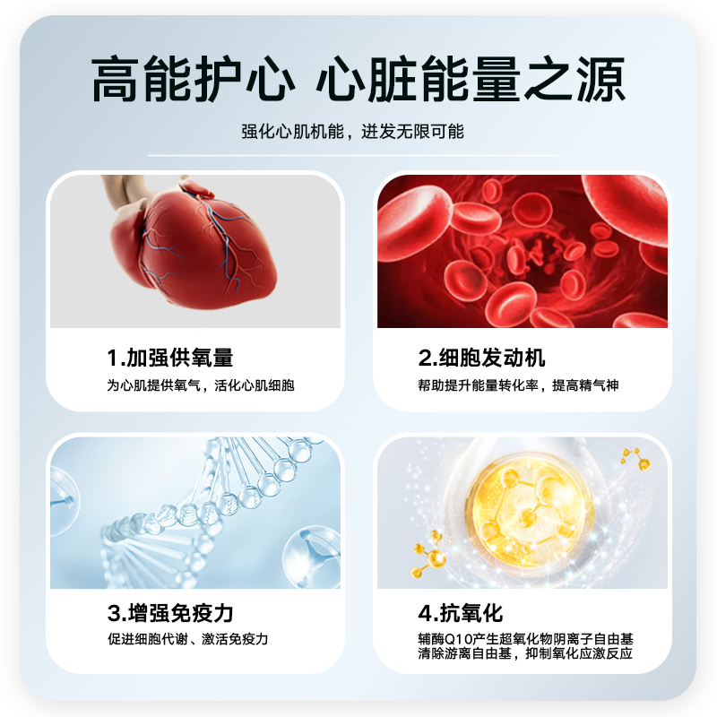 宠物辅酶Q10狗狗猫咪保护心脏心肌肥大泰迪比熊老年犬保健营养品 - 图2