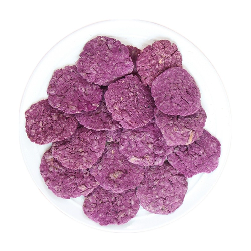 Мать -мать -сами -курица, утиное мясо фиолетовое печенье для картофеля уменьшает слезоточивые знаки и уменьшает огонь, сушеные собачьи щенки измельчают зубы