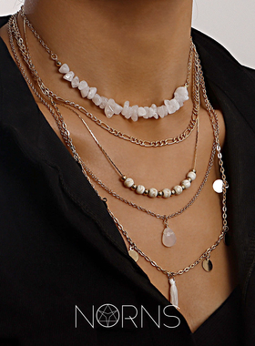 流苏多元素圆珠Norns仿水晶男女