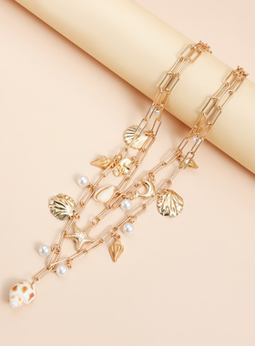 欧美夏季海边旅行度假氛围饰品