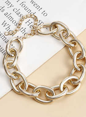 Norns合金超级粗链条项链霸气