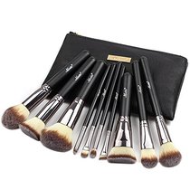 Matto Makeup Brushes Set 10-Piece Foundation Powder