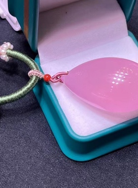 天然粉晶水滴裸石，天然粉水晶大水滴吊坠   41.26.19mm，重27克