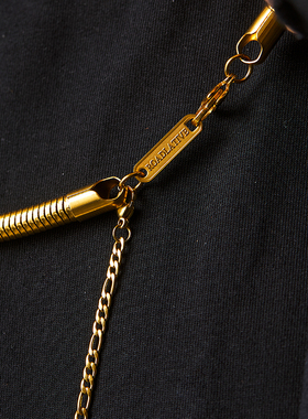 ROADLATIVE圆桶项链（配延长链）