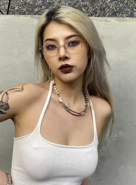 ROADLATIVE彩珠甜辣妹锁骨链项链