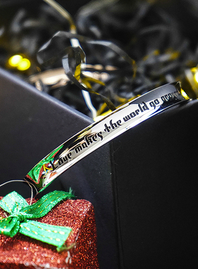 ROADLATIVE爱转动情侣手镯