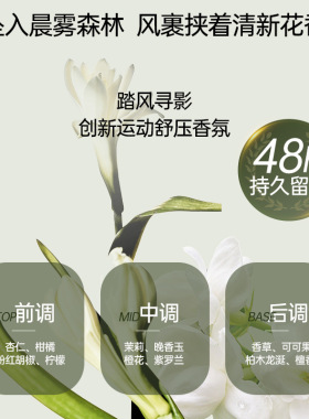 霸王追风清凉留香沐浴露