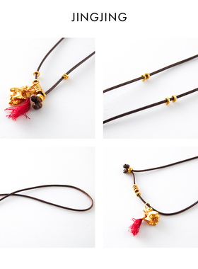 新中式生肖马长款项链