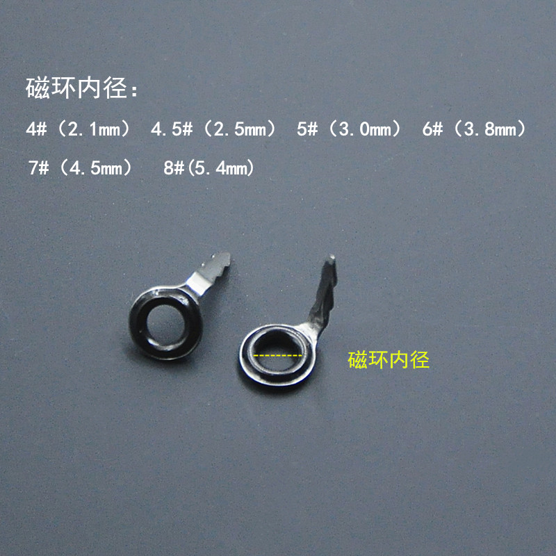 新品富士FUJI筏竿MKOG导眼导环DIY配件过线环不锈钢单脚导线绑环_虎窝淘