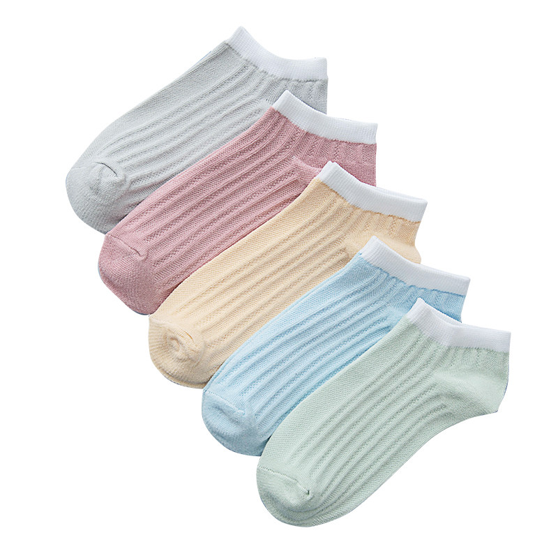 南极人春夏浅口纯棉底短筒wz女短袜 珑彬服饰短袜/打底袜/丝袜/美腿袜