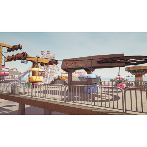 UE5 amusement, Theme park rides and props 游乐园场景模型5.2 - 图3