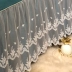 Những giấc mơ đẹp, thậm chí váy ren, áo trải giường cotton dài, đơn, 3 bộ váy thêu, phong cách châu Âu, tấm chống trượt - Váy Petti