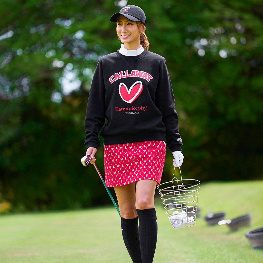 25年秋冬款卡拉威/Callaway女士高尔夫服装时尚保暖抓绒长袖卫衣,淘宝优惠券,粉丝福利购,淘宝优惠卷