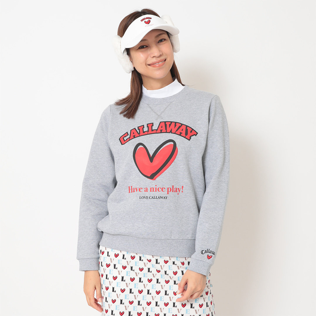 25年秋冬款卡拉威/Callaway女士高尔夫服装时尚保暖抓绒长袖卫衣,淘宝优惠券,粉丝福利购,淘宝优惠卷