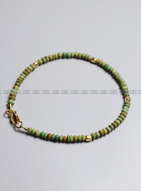 新疆天然飞碟珠老矿手串Ciel原创