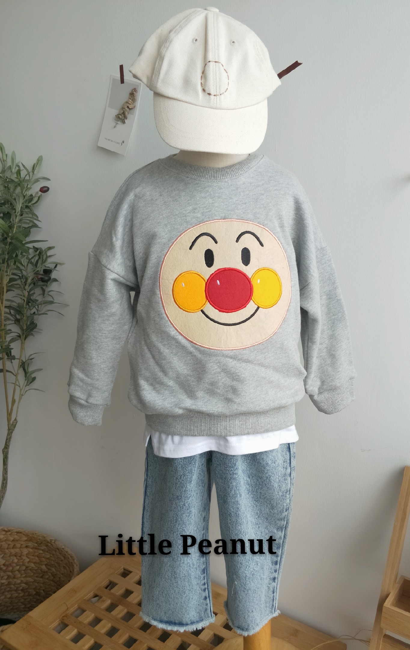 自制 经典百搭开叉净色纯棉白色打底衫T恤长袖上衣春秋男女宝童装,淘宝优惠券,粉丝福利购,淘宝优惠卷