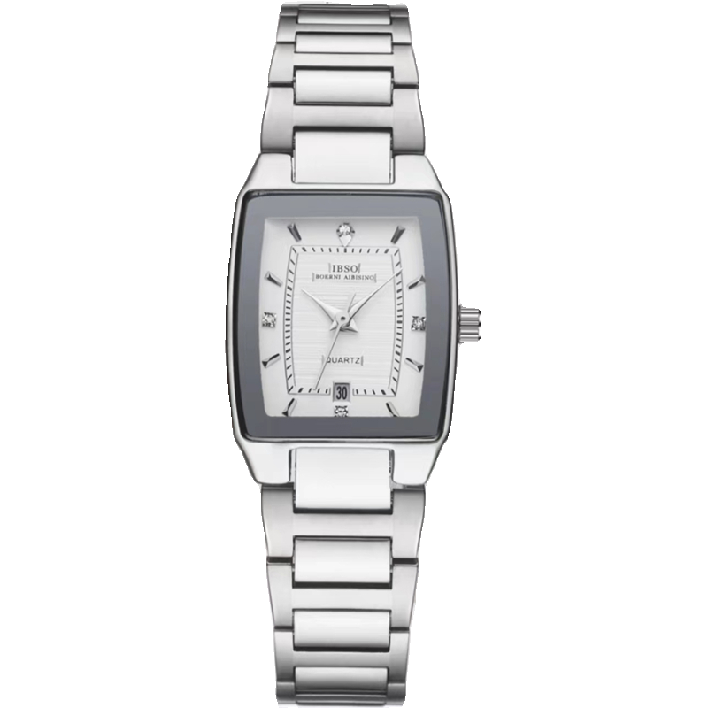 IBSO/爱彼思诺日历小方表时尚气质手表女小众设计百搭休闲轻奢女 - 图3