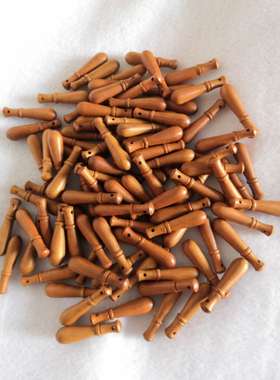 山桃木棒槌项链饰品包邮