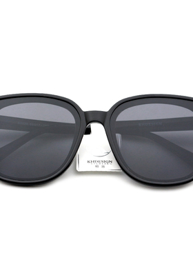 KHDESIGN/明治2024新款时尚太阳眼镜防紫外线高级感大框墨镜K2229