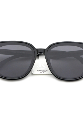 KHDESIGN/明治2024新款时尚太阳眼镜防紫外线高级感大框墨镜K2225