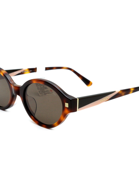 2026新款PORTS太阳镜椭圆复古老钱风墨镜男女款防紫外线PSF23604